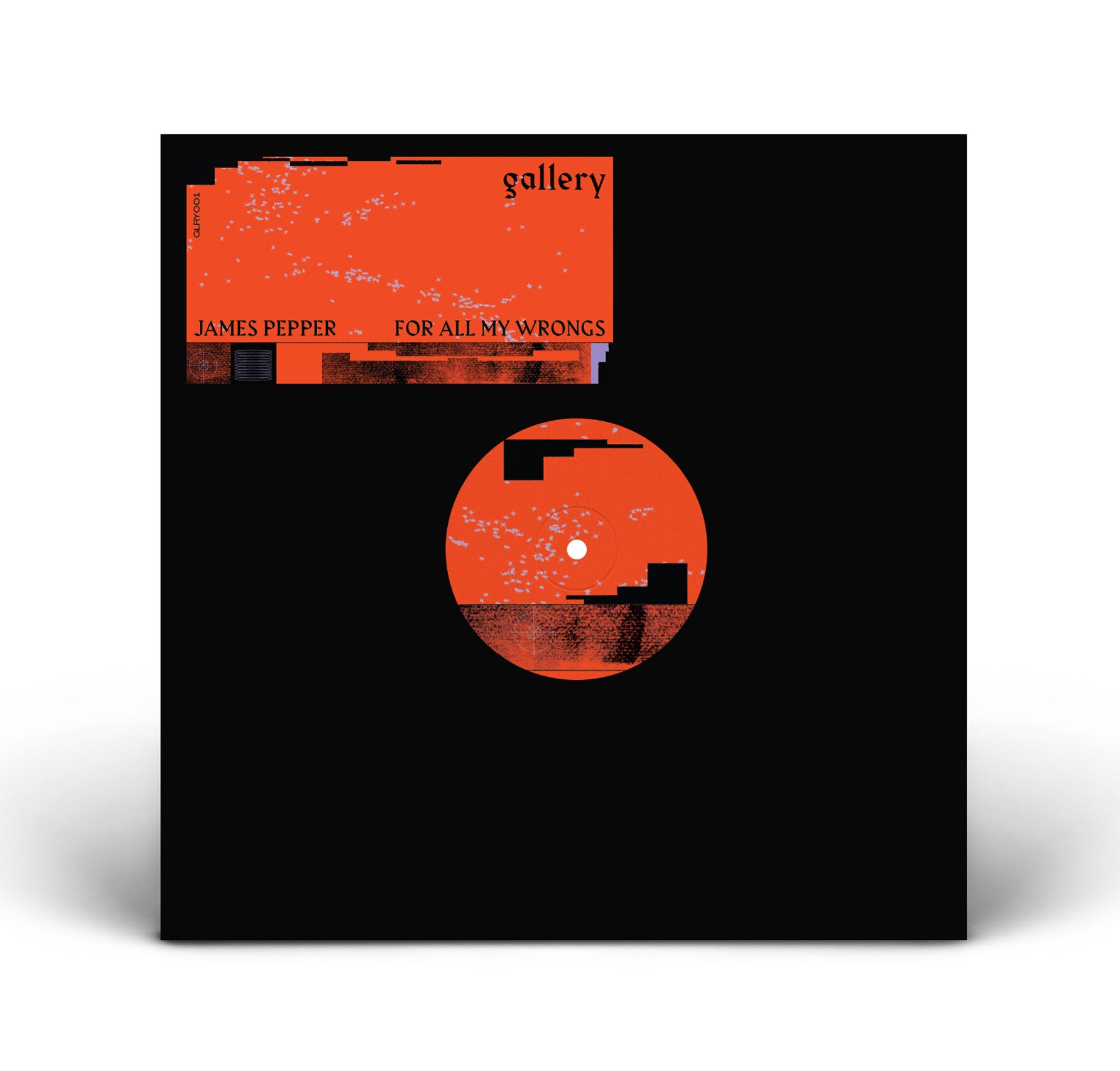GLRY001 James Pepper 'For All My Wrongs' EP